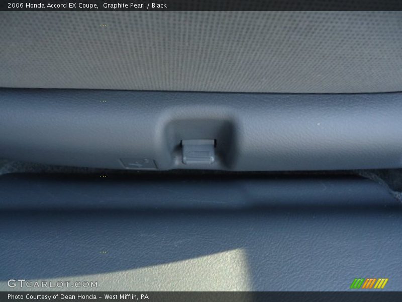 Graphite Pearl / Black 2006 Honda Accord EX Coupe