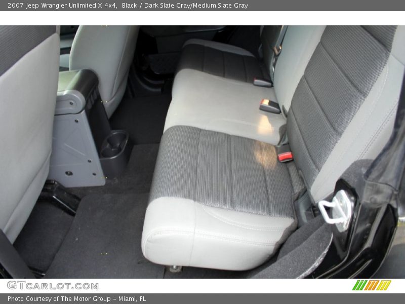 Black / Dark Slate Gray/Medium Slate Gray 2007 Jeep Wrangler Unlimited X 4x4