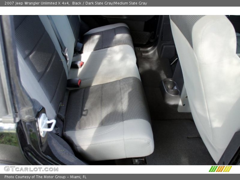 Black / Dark Slate Gray/Medium Slate Gray 2007 Jeep Wrangler Unlimited X 4x4