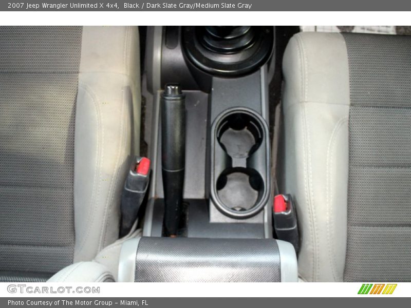 Black / Dark Slate Gray/Medium Slate Gray 2007 Jeep Wrangler Unlimited X 4x4