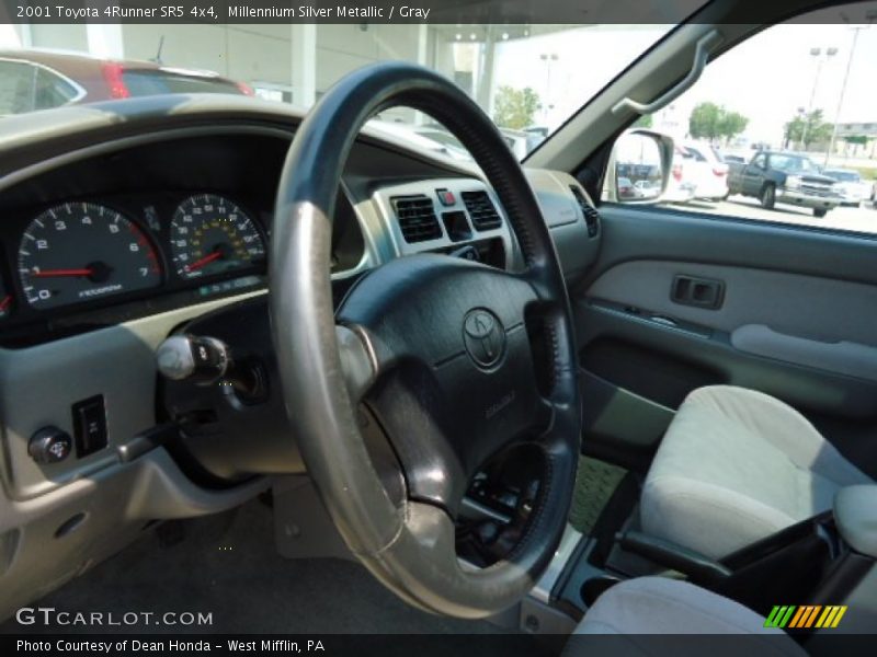 Millennium Silver Metallic / Gray 2001 Toyota 4Runner SR5 4x4