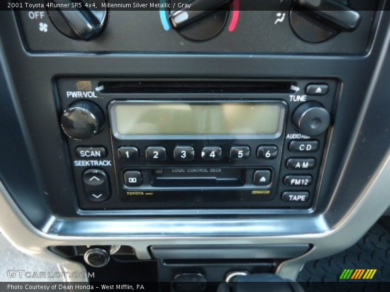 Millennium Silver Metallic / Gray 2001 Toyota 4Runner SR5 4x4