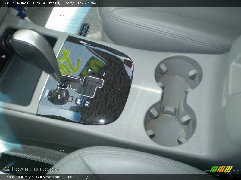 Ebony Black / Gray 2007 Hyundai Santa Fe Limited