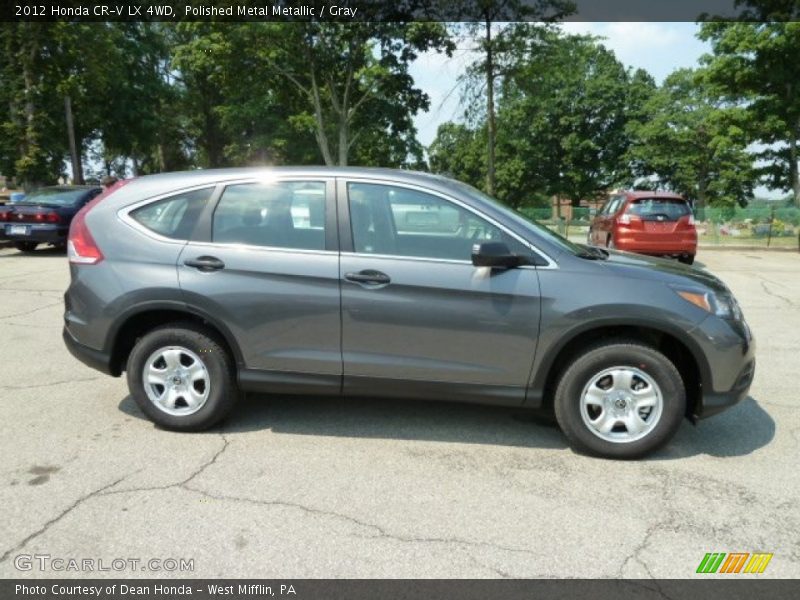 Polished Metal Metallic / Gray 2012 Honda CR-V LX 4WD