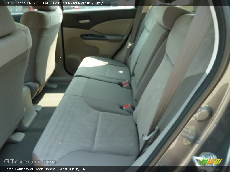 Polished Metal Metallic / Gray 2012 Honda CR-V LX 4WD