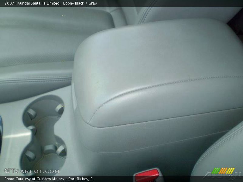 Ebony Black / Gray 2007 Hyundai Santa Fe Limited