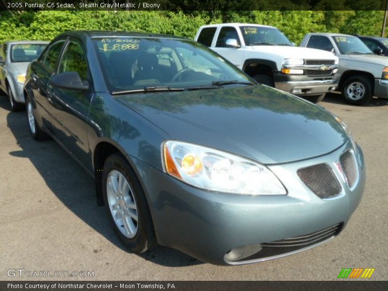 Stealth Gray Metallic / Ebony 2005 Pontiac G6 Sedan