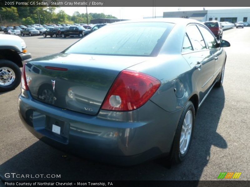 Stealth Gray Metallic / Ebony 2005 Pontiac G6 Sedan