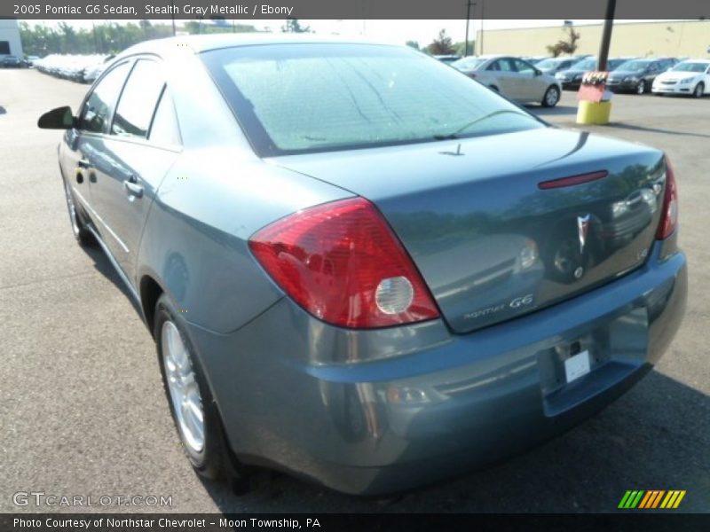 Stealth Gray Metallic / Ebony 2005 Pontiac G6 Sedan