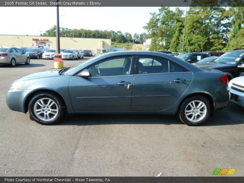 Stealth Gray Metallic / Ebony 2005 Pontiac G6 Sedan