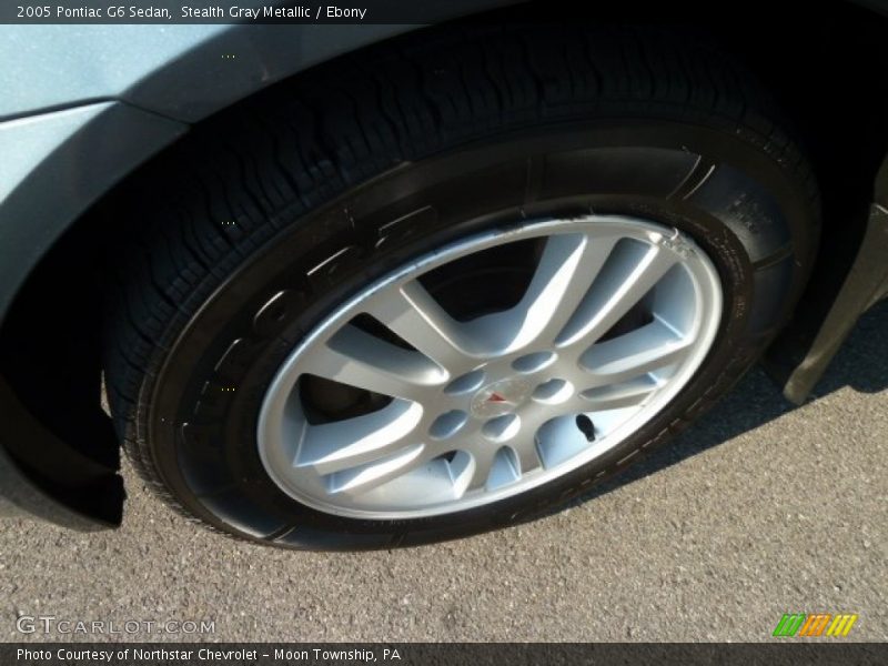 Stealth Gray Metallic / Ebony 2005 Pontiac G6 Sedan