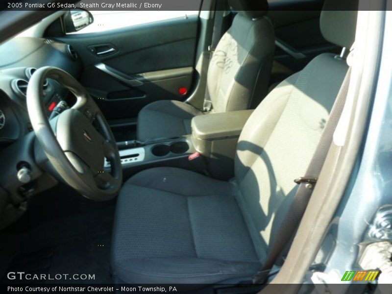 Stealth Gray Metallic / Ebony 2005 Pontiac G6 Sedan