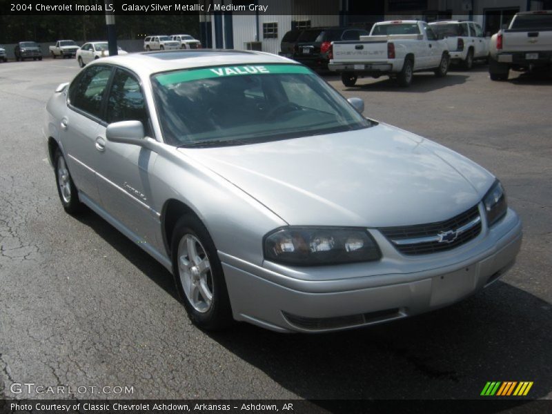 Galaxy Silver Metallic / Medium Gray 2004 Chevrolet Impala LS