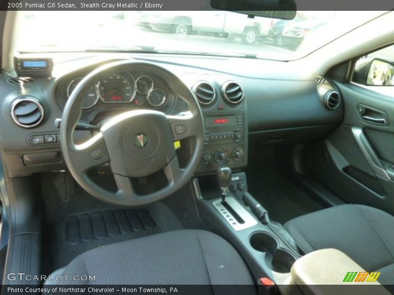 Stealth Gray Metallic / Ebony 2005 Pontiac G6 Sedan
