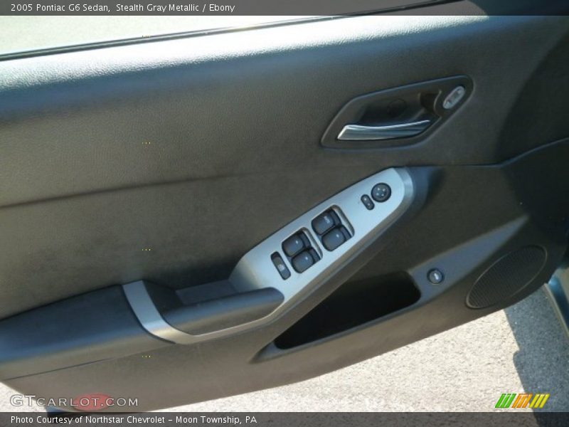 Stealth Gray Metallic / Ebony 2005 Pontiac G6 Sedan