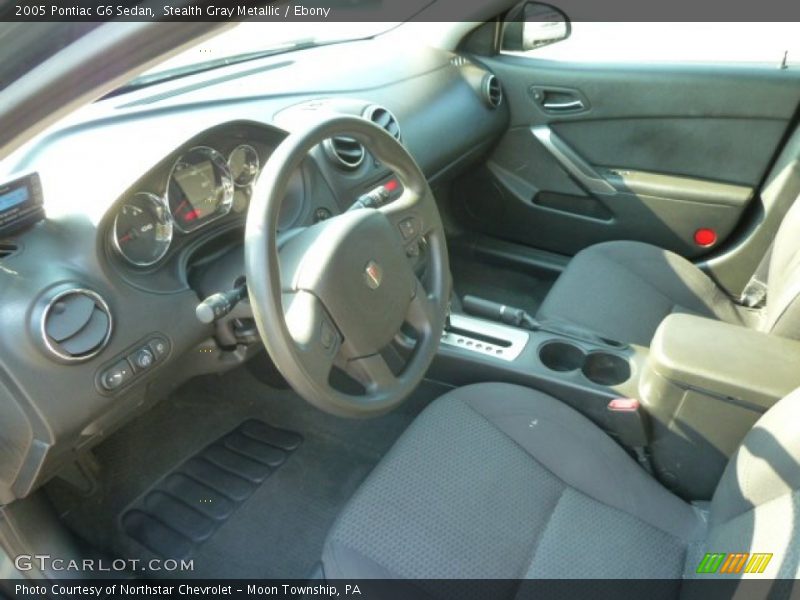 Stealth Gray Metallic / Ebony 2005 Pontiac G6 Sedan
