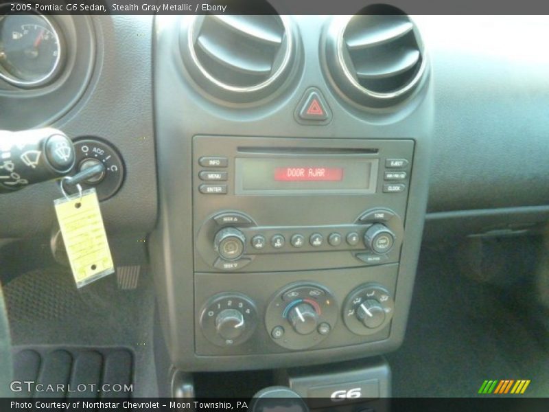 Stealth Gray Metallic / Ebony 2005 Pontiac G6 Sedan