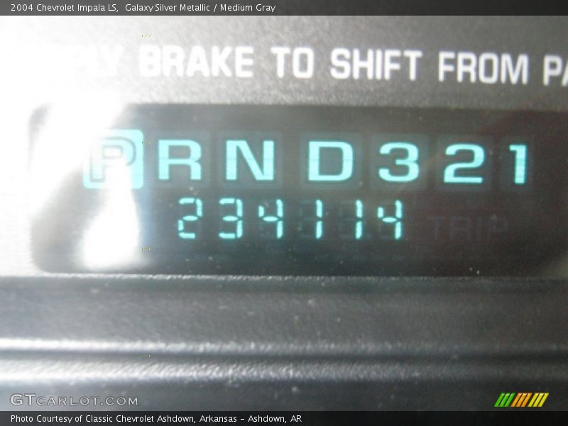 Galaxy Silver Metallic / Medium Gray 2004 Chevrolet Impala LS