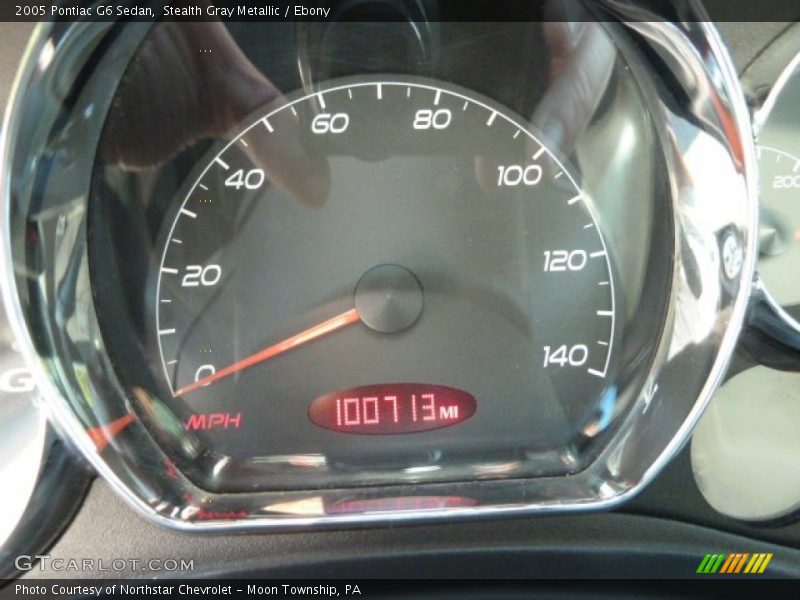 Stealth Gray Metallic / Ebony 2005 Pontiac G6 Sedan