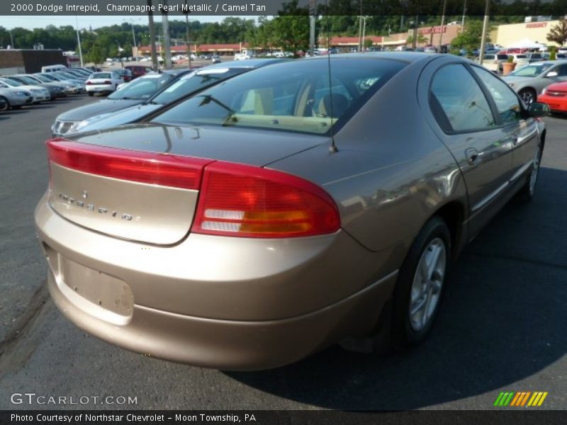 Champagne Pearl Metallic / Camel Tan 2000 Dodge Intrepid