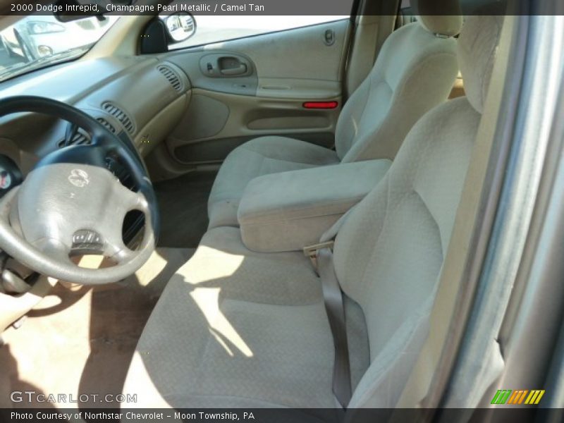 Champagne Pearl Metallic / Camel Tan 2000 Dodge Intrepid