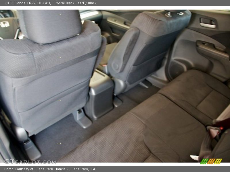 Crystal Black Pearl / Black 2012 Honda CR-V EX 4WD