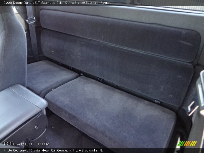 Sierra Bronze Pearlcoat / Agate 2000 Dodge Dakota SLT Extended Cab