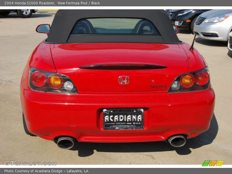 New Formula Red / Black 2004 Honda S2000 Roadster