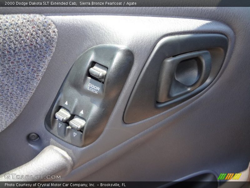Sierra Bronze Pearlcoat / Agate 2000 Dodge Dakota SLT Extended Cab
