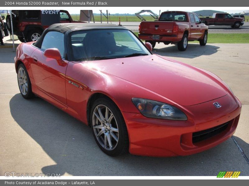 New Formula Red / Black 2004 Honda S2000 Roadster
