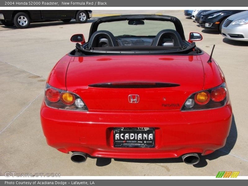 New Formula Red / Black 2004 Honda S2000 Roadster