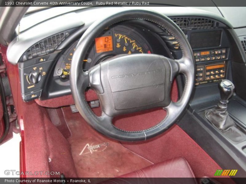  1993 Corvette 40th Anniversary Coupe Steering Wheel