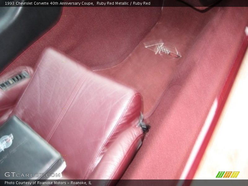 Ruby Red Metallic / Ruby Red 1993 Chevrolet Corvette 40th Anniversary Coupe