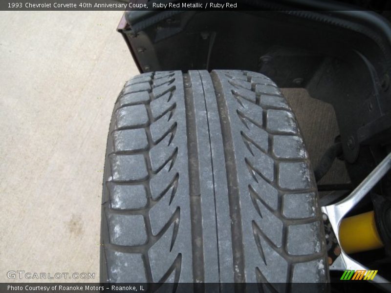 Ruby Red Metallic / Ruby Red 1993 Chevrolet Corvette 40th Anniversary Coupe