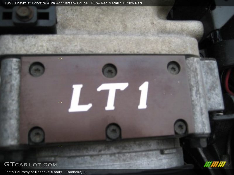 LT1 - 1993 Chevrolet Corvette 40th Anniversary Coupe