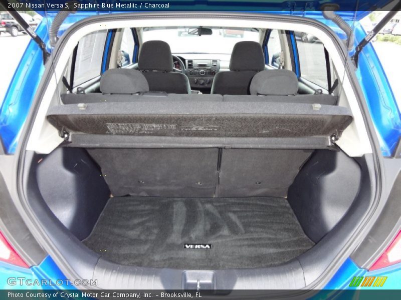 Sapphire Blue Metallic / Charcoal 2007 Nissan Versa S