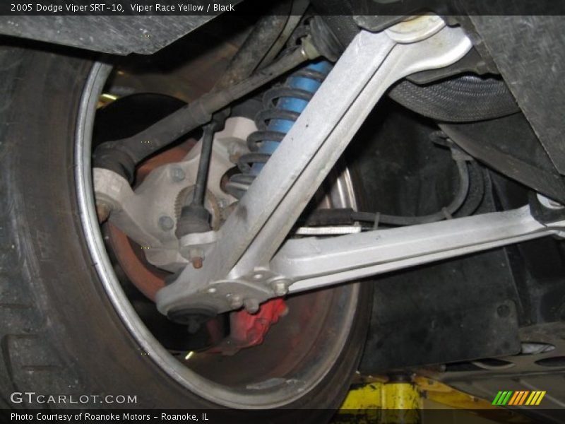 Undercarriage of 2005 Viper SRT-10