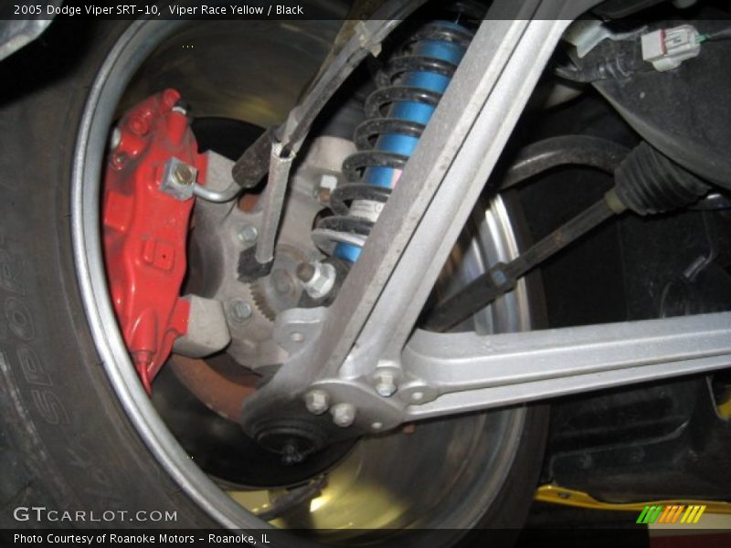 Undercarriage of 2005 Viper SRT-10