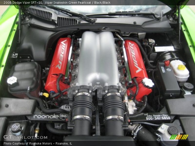  2008 Viper SRT-10 Engine - 8.4 Liter OHV 20-Valve VVT V10