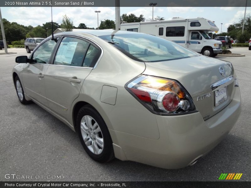 Sonoran Sand / Blond 2010 Nissan Altima 2.5 S