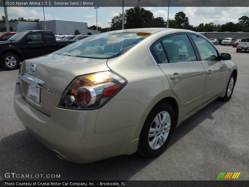 Sonoran Sand / Blond 2010 Nissan Altima 2.5 S