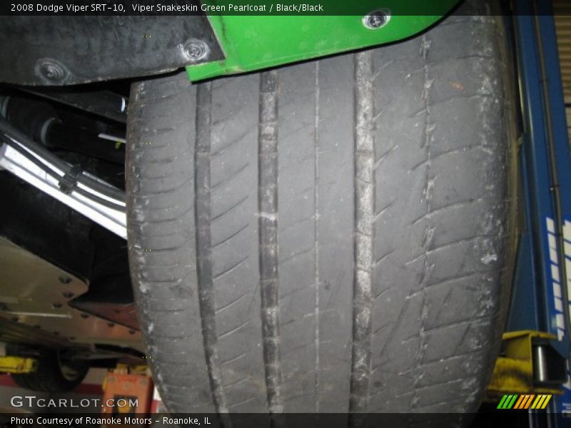 Viper Snakeskin Green Pearlcoat / Black/Black 2008 Dodge Viper SRT-10