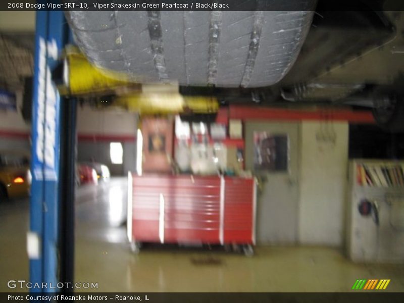 Viper Snakeskin Green Pearlcoat / Black/Black 2008 Dodge Viper SRT-10