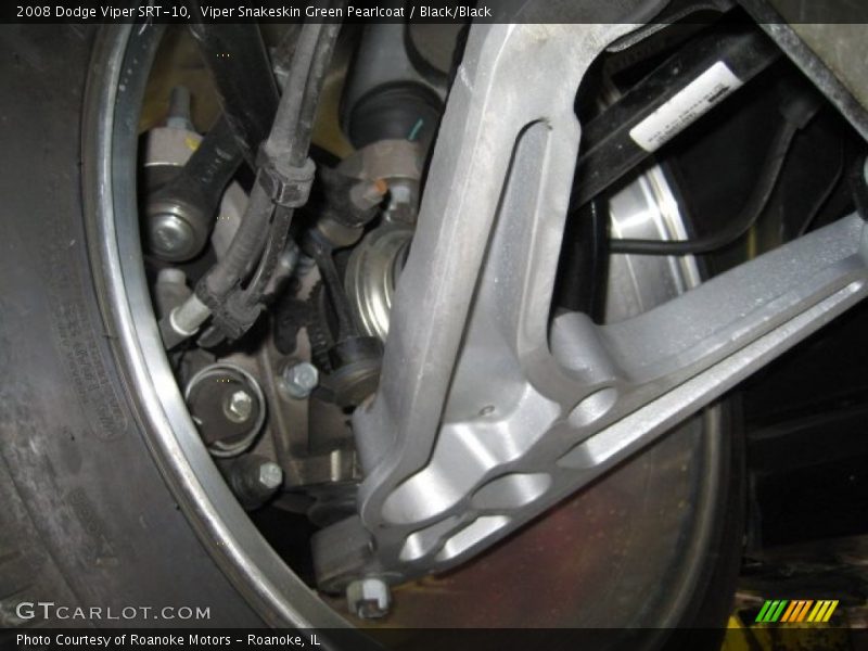 Undercarriage of 2008 Viper SRT-10