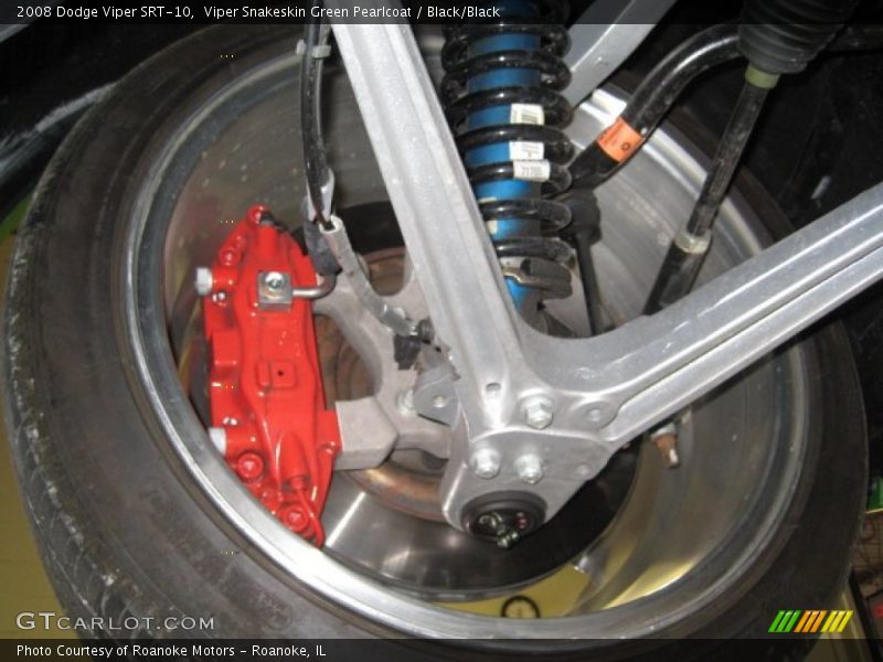 Undercarriage of 2008 Viper SRT-10