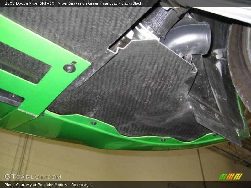 Undercarriage of 2008 Viper SRT-10