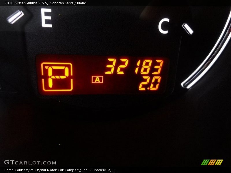 Sonoran Sand / Blond 2010 Nissan Altima 2.5 S