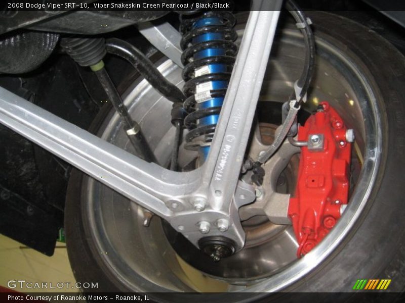 Undercarriage of 2008 Viper SRT-10