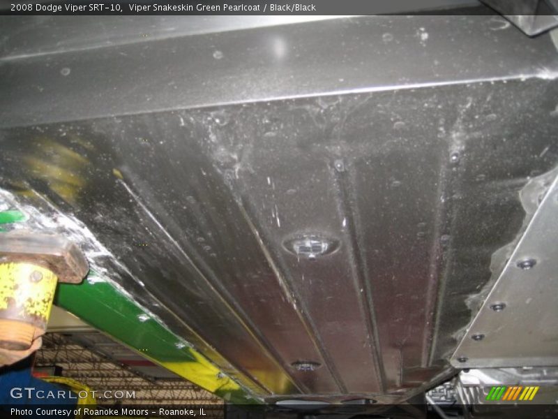 Undercarriage of 2008 Viper SRT-10