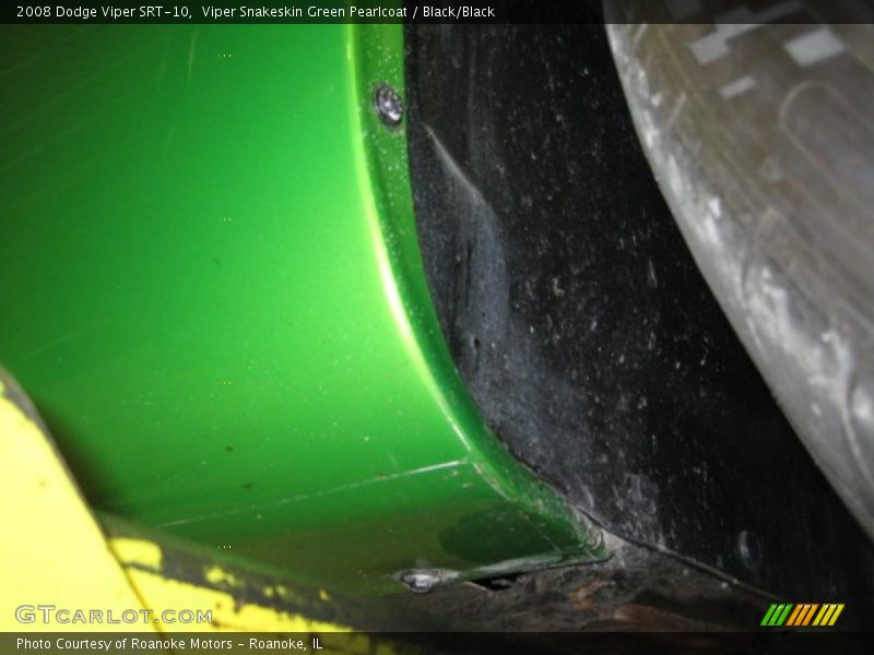 Viper Snakeskin Green Pearlcoat / Black/Black 2008 Dodge Viper SRT-10